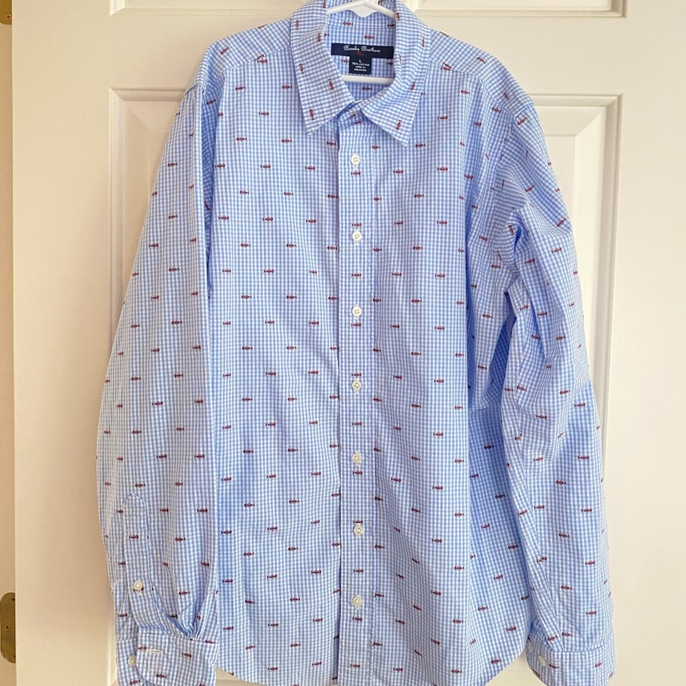 Brooks Brothers Fish Bone Button Down